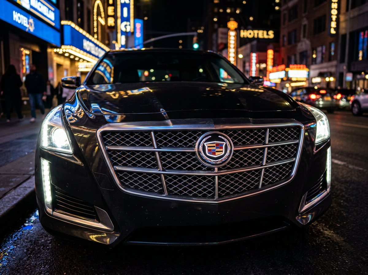 Aureon Motors dark luxury sedan grille detail
